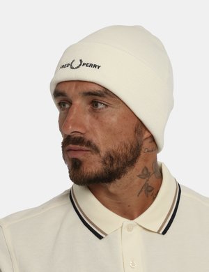 Black Friday - Cappello Fred Perry bianco